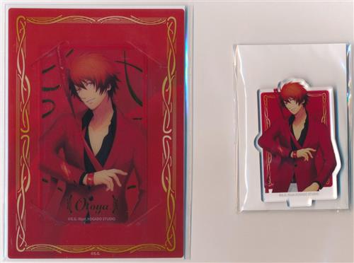 ブロッコリーオンラインくじ うたの☆プリンスさまっ♪ Color Ribbon Ver. C-1賞 カスタマイズビジュアルカードコレクション&ミニアクリルスタンドセット 一十木音也  ＜新春セール追加商品＞