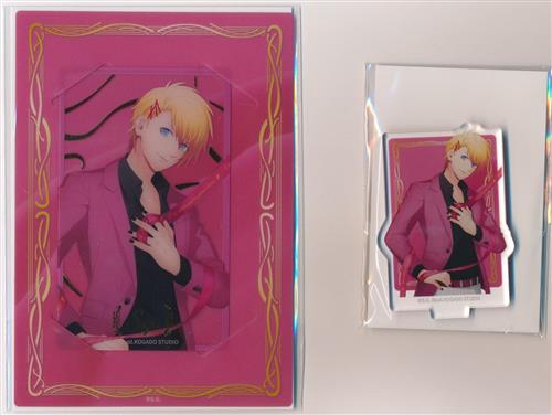 ブロッコリーオンラインくじ うたの☆プリンスさまっ♪ Color Ribbon Ver. C-6賞 カスタマイズビジュアルカードコレクション&ミニアクリルスタンドセット 来栖翔  ＜新春セール追加商品＞