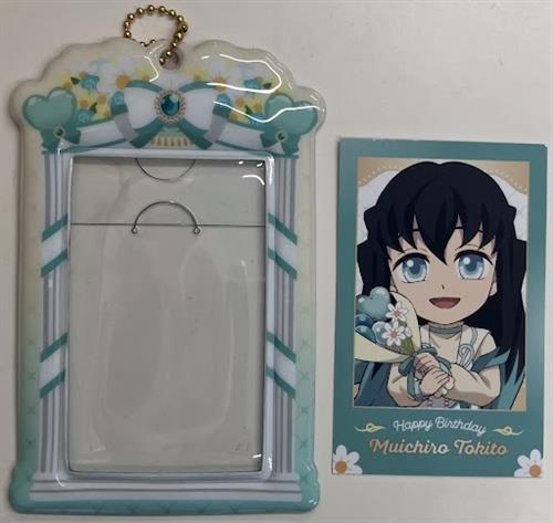 鬼滅の刃 時透無一郎 誕生祭2025 in ufotable Cafe チェキ風ブロマイド付きチェキホルダー 時透無一郎