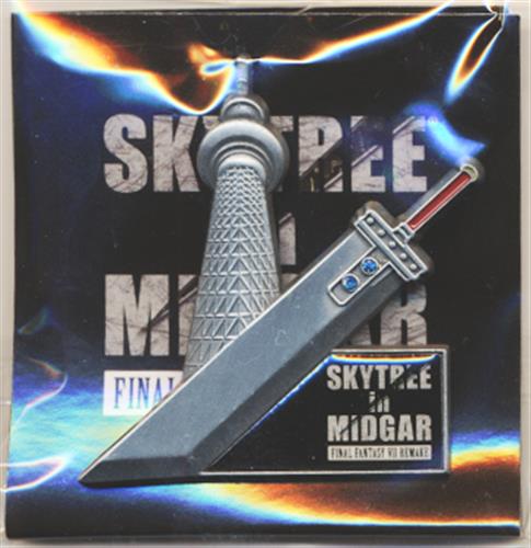 ファイナルファンタジー VII リメイク オリジナルピンバッジ 【SKYTREE in MIDGAR FINAL FANTASY VII REMAKE】＜福市SALE＞