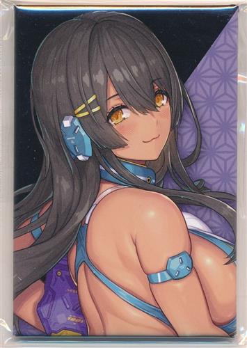 コトブキヤくじ メガミデバイス 朱羅カスタマイズ D-17賞 蒼衣 翠 スクエア缶バッジ 朱羅