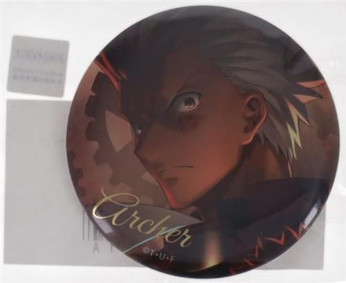 WEBSHOPくじ Fate/stay night [Unlimited Blade Works] 10th Anniversary E賞 箔押し57mm缶バッジ アーチャー