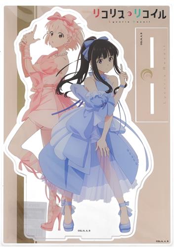 【未開封】リコリス・リコイル POP UP SHOP in PARCO BIGペアアクリルスタンド リボンver.  錦木千束&井ノ上たきな