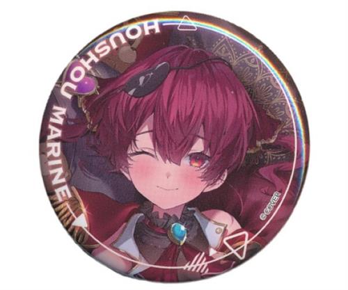 ホロライブ 宝鐘マリン -Art Selection- オンリー缶バッジ Selection/UP) 宝鐘マリン(Art