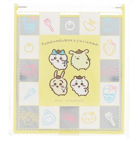 ちいかわ×サンリオキャラクターズ ミラーM POMPOMPURIN×CHIIKAWA