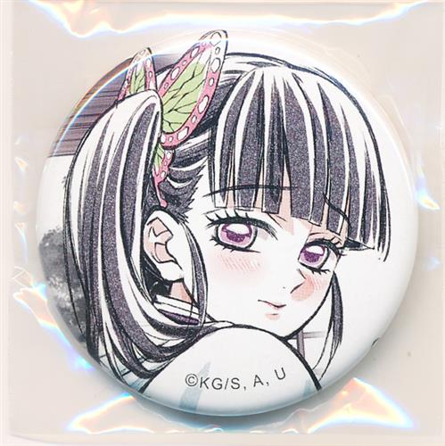 鬼滅の刃 柱稽古編 「最終話 柱・結集」 柱描き下ろしイラスト WEBSHOPくじ E賞 44mm缶バッジ 栗花落カナヲ