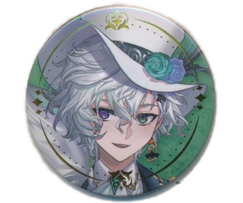 【未開封】にじさんじ ハロウィン2024 箔押し缶バッジ 叢雲カゲツ