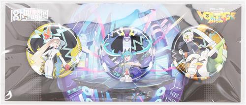 【未開封】ポケモン feat. 初音ミク Project VOLTAGE 缶バッジセット ポケミク 18 Harmony Stage M!XTUИ3