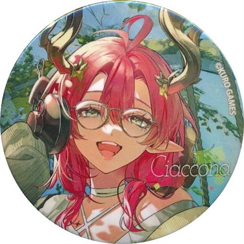 鳴潮×BOOKOFFコラボ 缶バッジ 描き起こしイラスト シャコンヌ