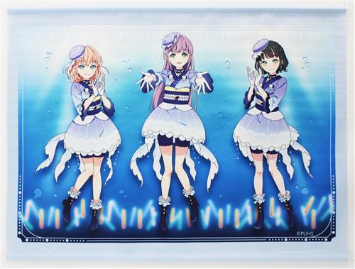 ラブライブ!蓮ノ空女学院スクールアイドルクラブ B2タペストリー スリーズブーケ 日野下花帆&百生吟子&乙宗梢