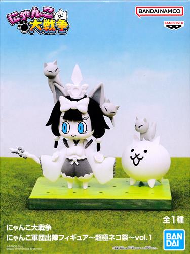 【未開封】にゃんこ大戦争 にゃんこ軍団出陣フィギュア～超極ネコ祭～ vol.1 巫女姫ミタマ