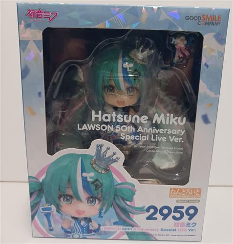 【未開封】ねんどろいど 2959 ねんどろいど 初音ミク LAWSON 50th Anniversary Special LIVE Ver. 【フィギュア】[グッドスマイルカンパニー]