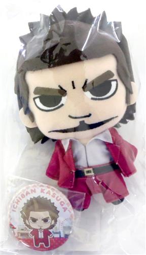 【未開封】龍が如く 7 光と闇の行方 ぬいぐるみ&缶バッジセット 春日一番