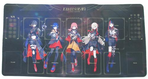 KAMITSUBAKI CARD GAME STARTER DECK & OFFICIAL GOODS カードゲームプレイマット V.W.P 花魁鳥 ver.
