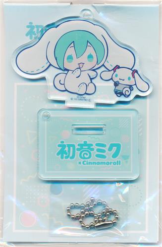 初音ミク×シナモロール×Avail アクリルスタンドキーホルダー A