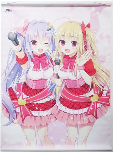 スキとスキとでサンカク恋愛/恋愛、借りちゃいました ASa Project B2タペストリー My lovers story 小森江七瑠&瀬川絵未