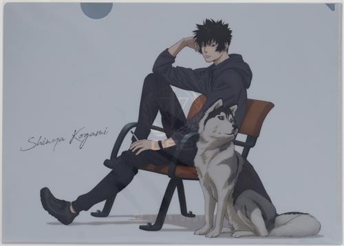 【未開封】PSYCHO-PASS サイコパス 10th ANNIVERSARY PSYCHO-TOUR サイコツアー in ロフト A4クリアファイル 描きおろしver 狡噛慎也&ダイム