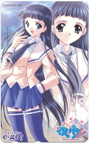 がくパラ!! ～GAKUEN PARADISE!!～ 【ラオックス特典】 【テレホンカード】