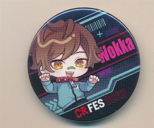 Crazy Raccoon 缶バッジくじ Wokka 【CR FES 2023】