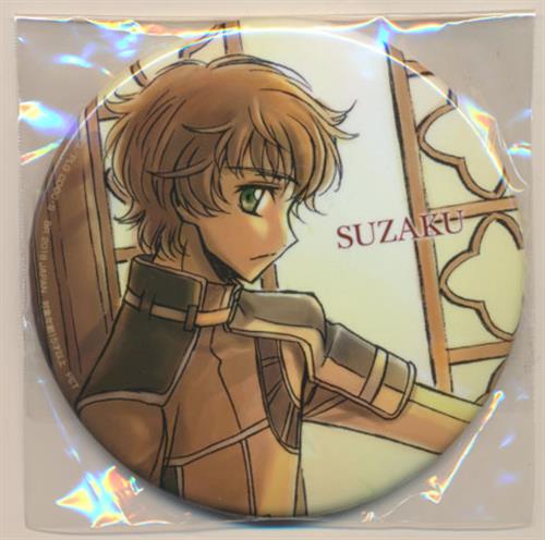 コードギアス 反逆のルルーシュ 缶バッジ ～Memories of Geass～ 枢木スザク D