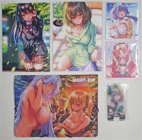 新刊セット(はにかみ彼女+MAGICAL BOTTLE VOL.3+アクリルスマホスタンド+ミニ色紙2種+フラットクリアケース) 【THE IDOLM＠STER シリーズ】[ピロ水][まほ～びん]