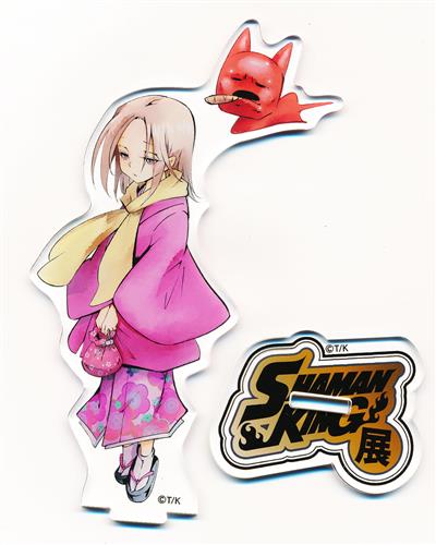シャーマンキング　恐山アンナ　アクスタ　グッズ SHAMAN KING アクリルフィギュアスタンド カフェVer. 恐山アンナ
