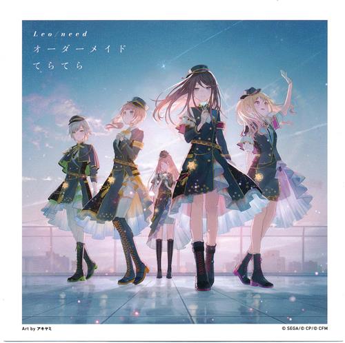 プロジェクトセカイ カラフルステージ! 特製ジャケットデザインステッカー Leo/need 「オーダーメイド/てらてら」 【SEKAI ALBUM vol.2 発売記念オーディオフェア】