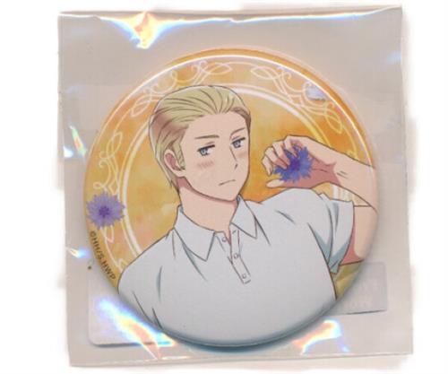 アニメ ヘタリア World☆Stars WEBくじ Flower Shower F-2賞 缶バッジ ドイツ