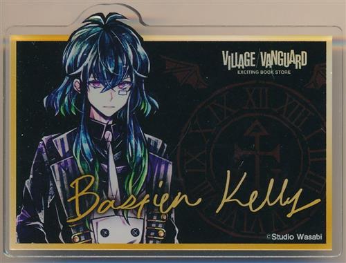 悪魔執事と黒い猫×ヴィレッジヴァンガード トレーディングアクリルネームバッジ パスティン・ケリー