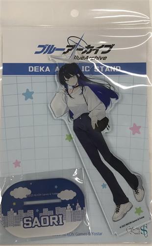 ブルーアーカイブ 錠前サオリ デカアクリルスタンド 「ブルーアーカイブ POP UP SHOP in ダイバーシティ」