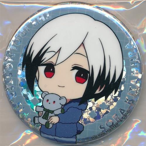 アイドルマスター SideM Winter Bears トレーディングホログラムデフォルメ缶バッジ B 北村想楽