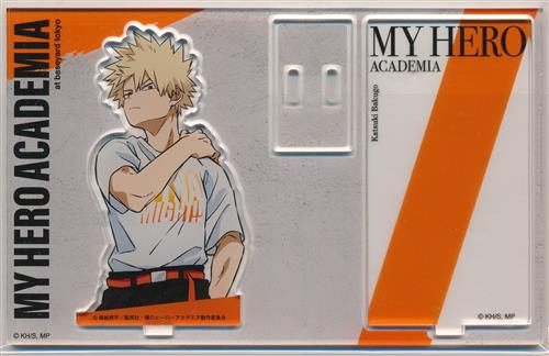 僕のヒーローアカデミア SPECIAL POPUP MY HERO ACADEMIA"T-shirts! T-shirts!!" at baseyard tokyo アクリルスタンド カードデザインVer. 爆豪勝己