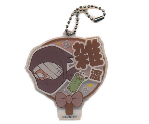 忍たま乱太郎 デコうちわキーチェーンVol.2 D 雑渡昆奈門