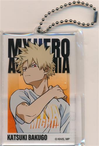 僕のヒーローアカデミア SPECIAL POPUP MY HERO ACADEMIA"T-shirts! T-shirts!!" at baseyard tokyo アクリルビッグタグ  爆豪勝己