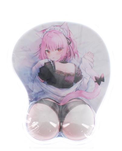 【未開封】みけねこ もちもち立体おしりマウスパッド [mikenekoko]