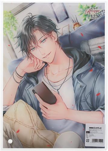 DMMスクラッチ! Rouge et Noir After the Game 真壁&来栖配信記念 スクラッチ A-1賞 3rdジャケットイラスト A4アクリルパネル 真壁亮