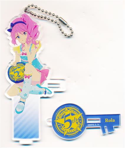 アイカツスターズ! 5周年記念 アクリルスタンドキーホルダー 桜庭ローラ