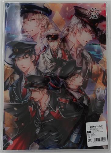 DMMスクラッチ! Rouge et Noir After the Game 真壁&来栖配信記念 スクラッチ A-3賞 A4アクリルパネル エイプリルフール:軍服Ver