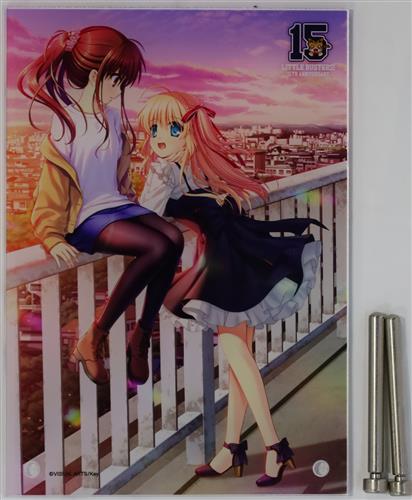 リトルバスターズ! 15th ANNIVERSARY B6アクリルパネル 棗鈴&神北小毬