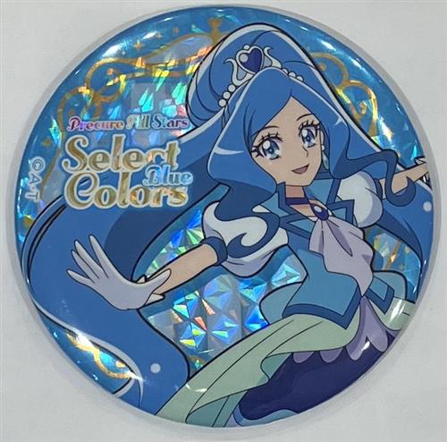 プリキュアオールスターズ Select Colors-Blue- #2 ホログラム缶バッジ キュアフォンテーヌ