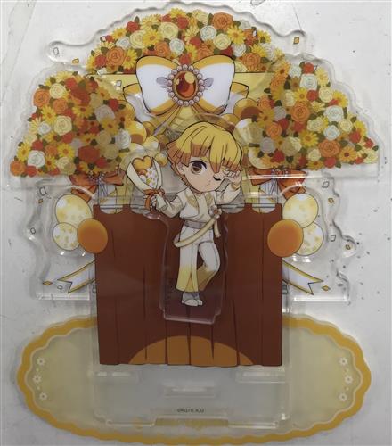 鬼滅の刃×ufotable Cafe×マチ★アソビCAFE 我妻善逸誕生祭2025 ジオラマアクリルスタンド 我妻善逸