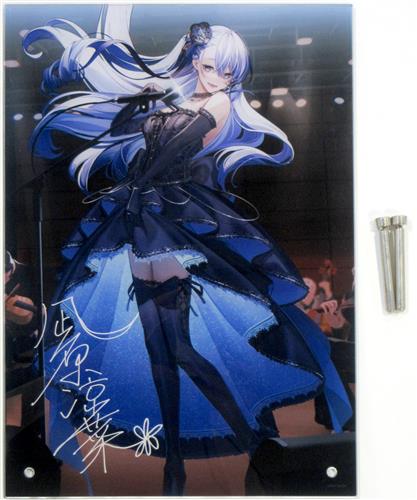 RIOT MUSIC 凪原涼菜 バースデーライブ 2022 PANDORA 複製サイン入りA4アクリルボード 【チケット特典】