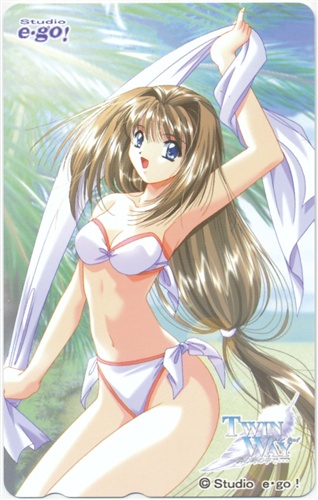 TWIN WAY 一瞬の時の中で 【イベント販売】 【テレホンカード】 ﾂｲﾝｳｪｲ
