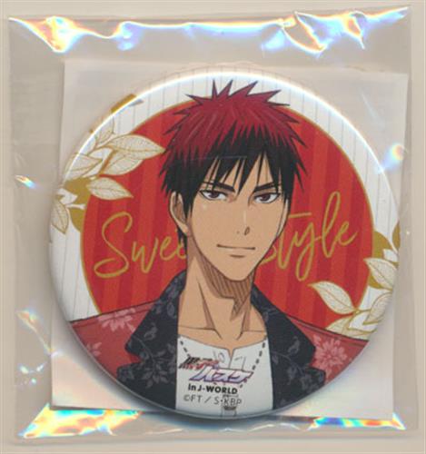 黒子のバスケ 56mm缶バッジ 火神大我 【黒子のバスケ J-WORLD Collection Sweets Style Ver. Taiga Kagami】