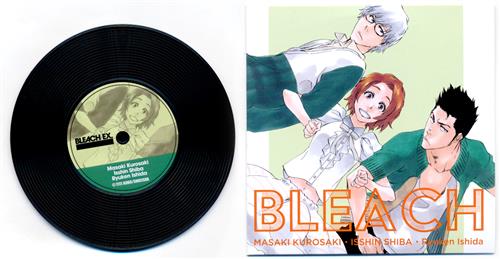 BLEACH EX. オリジナルレコードコースターコレクション 石田竜弦&黒崎真咲&黒崎一心(志波一心)