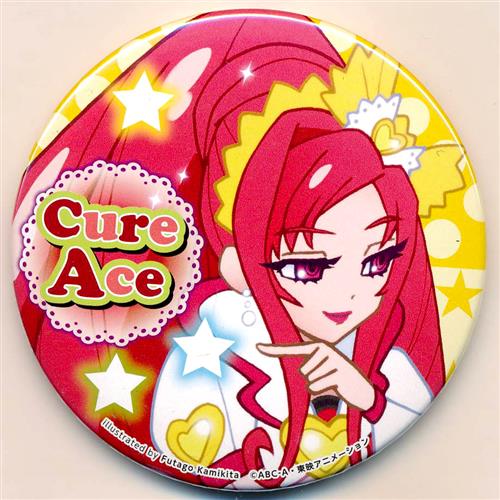 ドキドキ プリキュア 上北ふたご缶バッジ キュアエース プリキュアプリティストア限定 グッズ 缶バッジ ラバーストラップ キーホルダー類 缶バッジ アニメグッズ ゲーム 同人誌の中古販売 買取 らしんばんオンライン