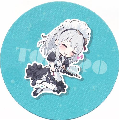 猫麦とろろ HAPPY BIRTHDAY PARTY in SMILE BASE CAFE ケーキうまうまコースター