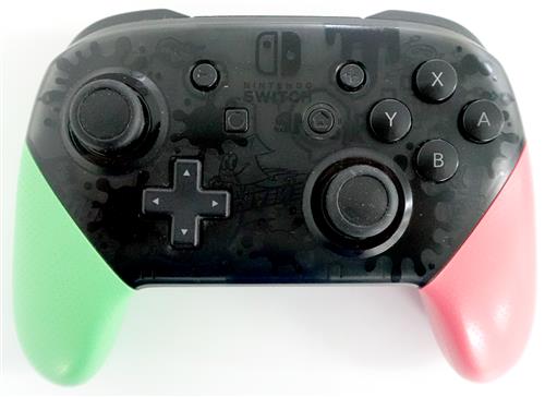 Splatoon 2 Nintendo Switch Proコントローラー スプラトゥーン 2 エディション (箱説なし)