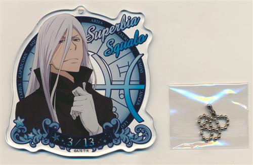 家庭教師ヒットマンREBORN! アクリルキーホルダー Costellazione B スペルビ・スクアーロ