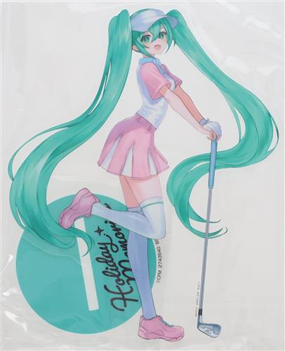 初音ミク HATSUNE MIKU Holiday Memories BIGサイズアクリルスタンド ゴルフウェア＜LDKSS追加商品＞